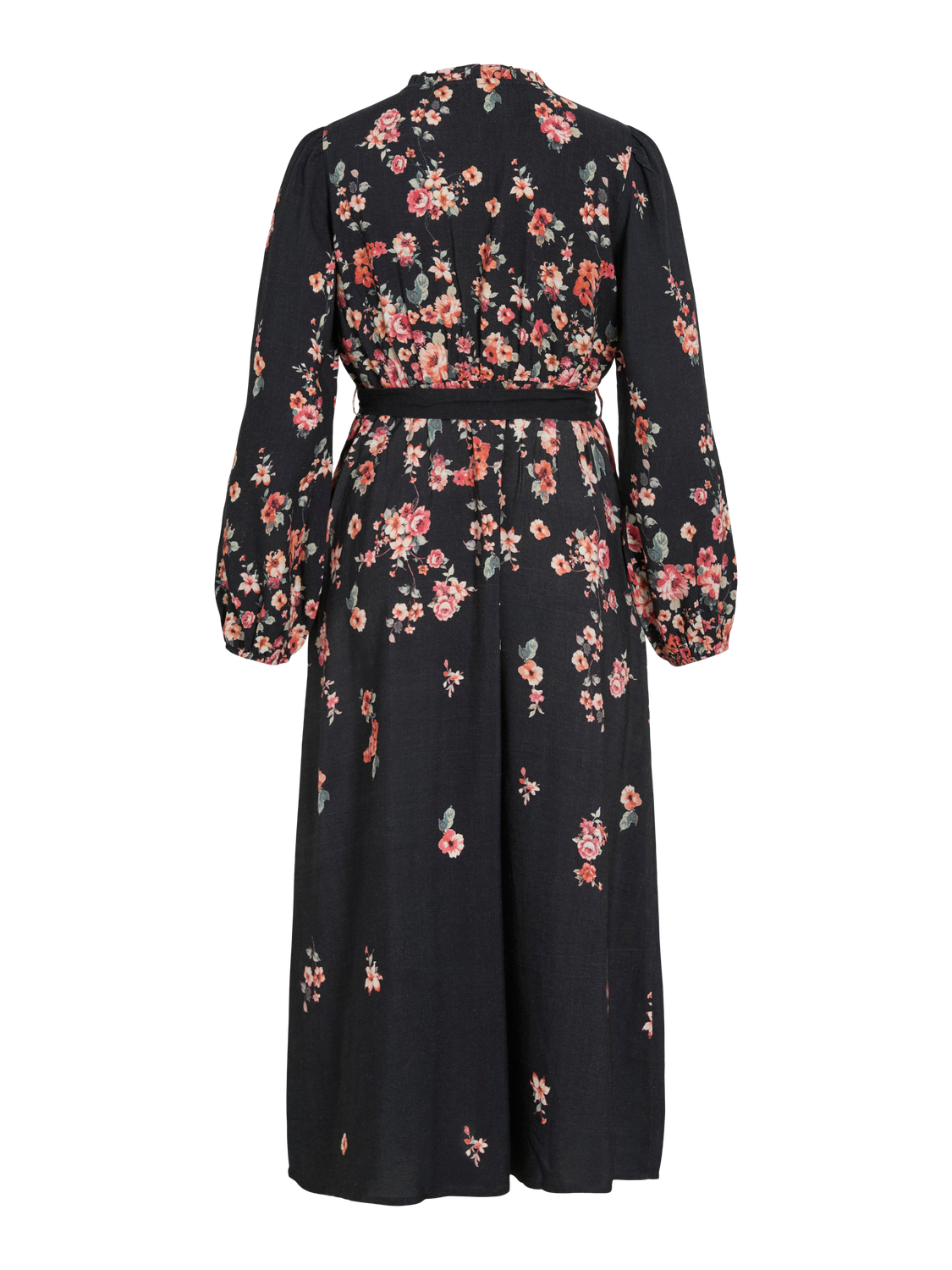 Vielma Bai O-Neck Ls Ankle Dress/ln
