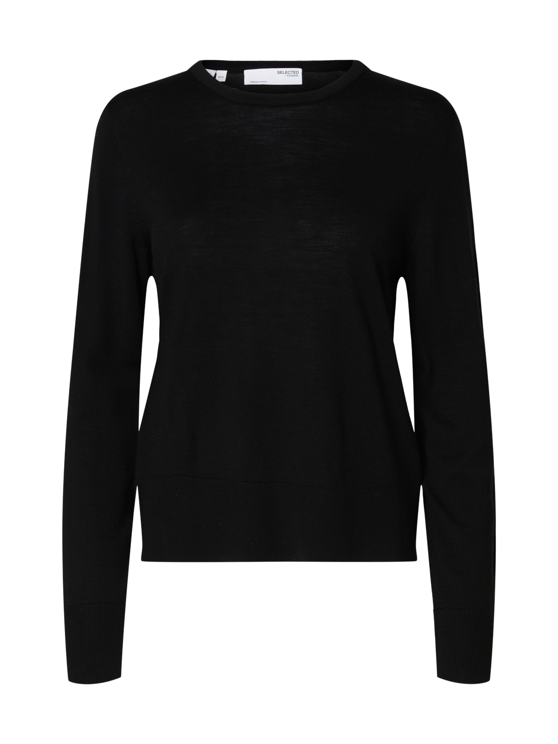 SLFTHEA LS KNIT MERINO O-NECK