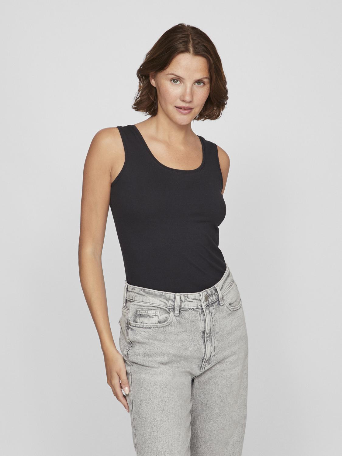 Nora tank top - Black Beauty
