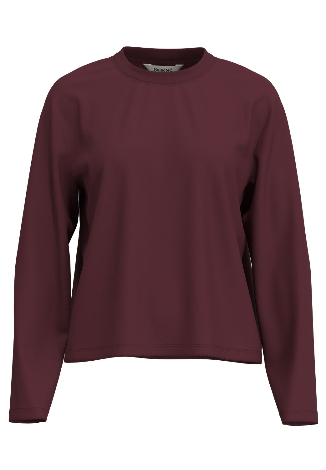 Slwessential Ls Boxy Tee Noos