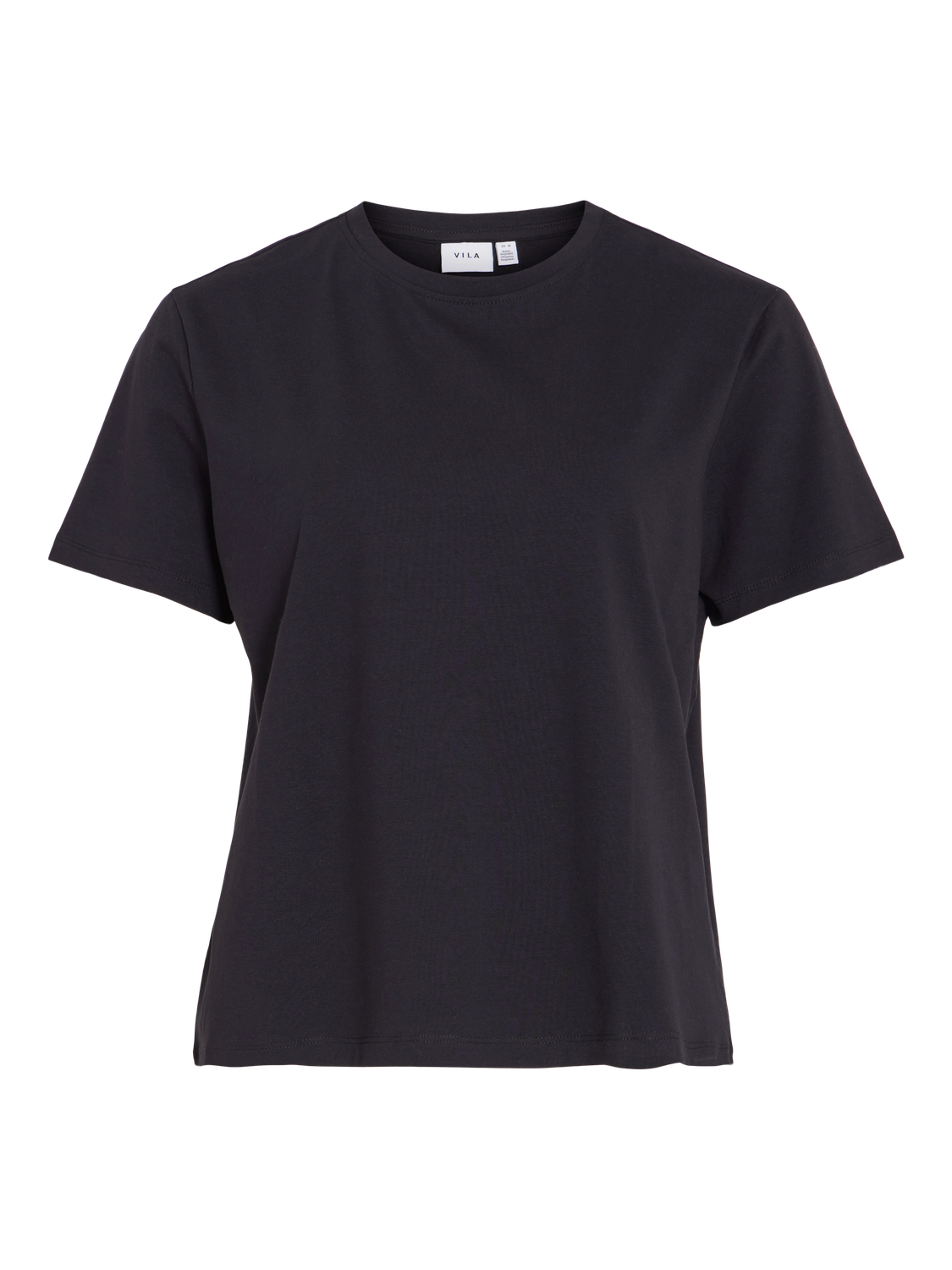 Nora T-skjorte med rund hals - Black Beauty