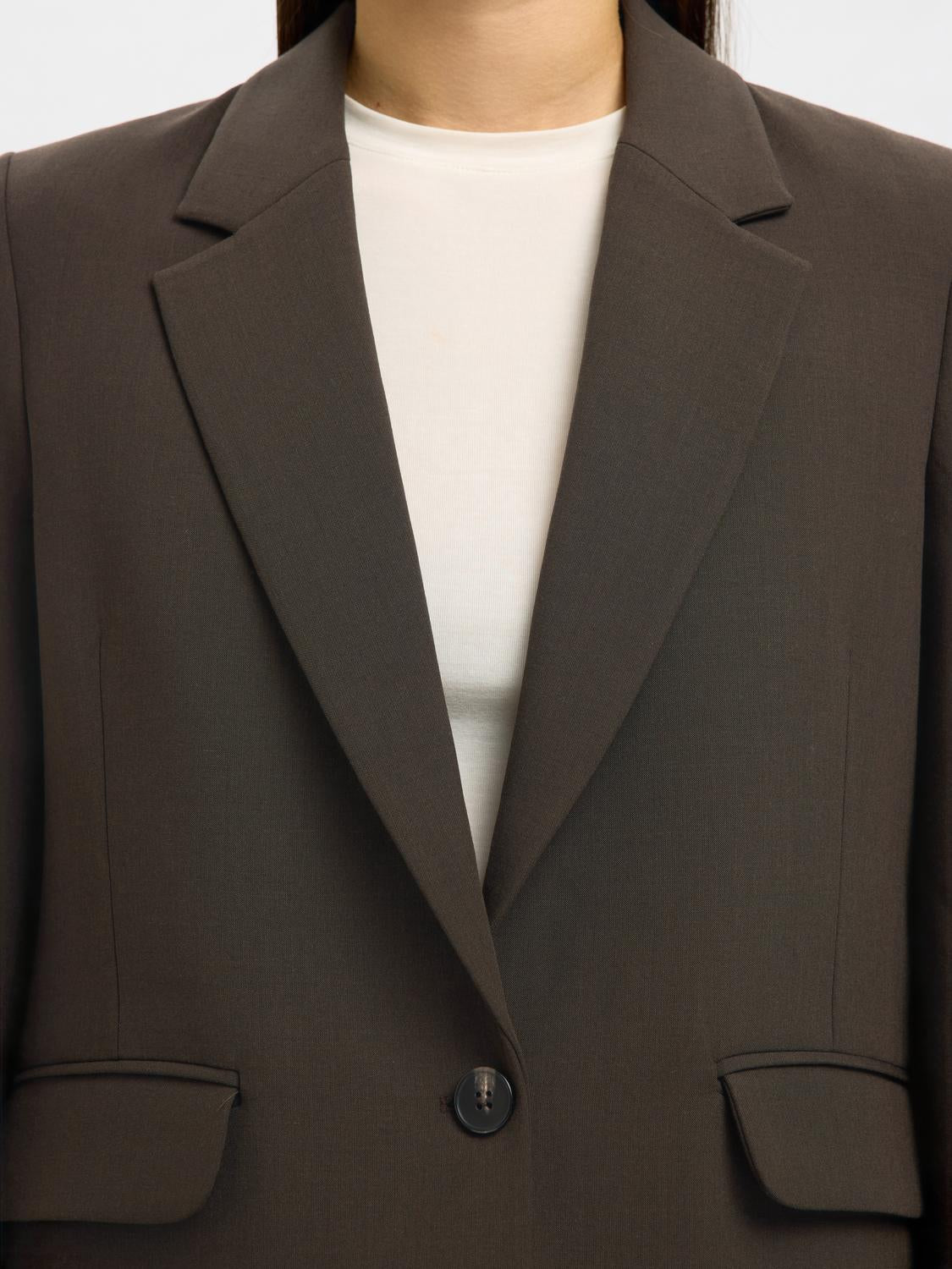 Slfrita Ls Relaxed Blazer Mel Noos