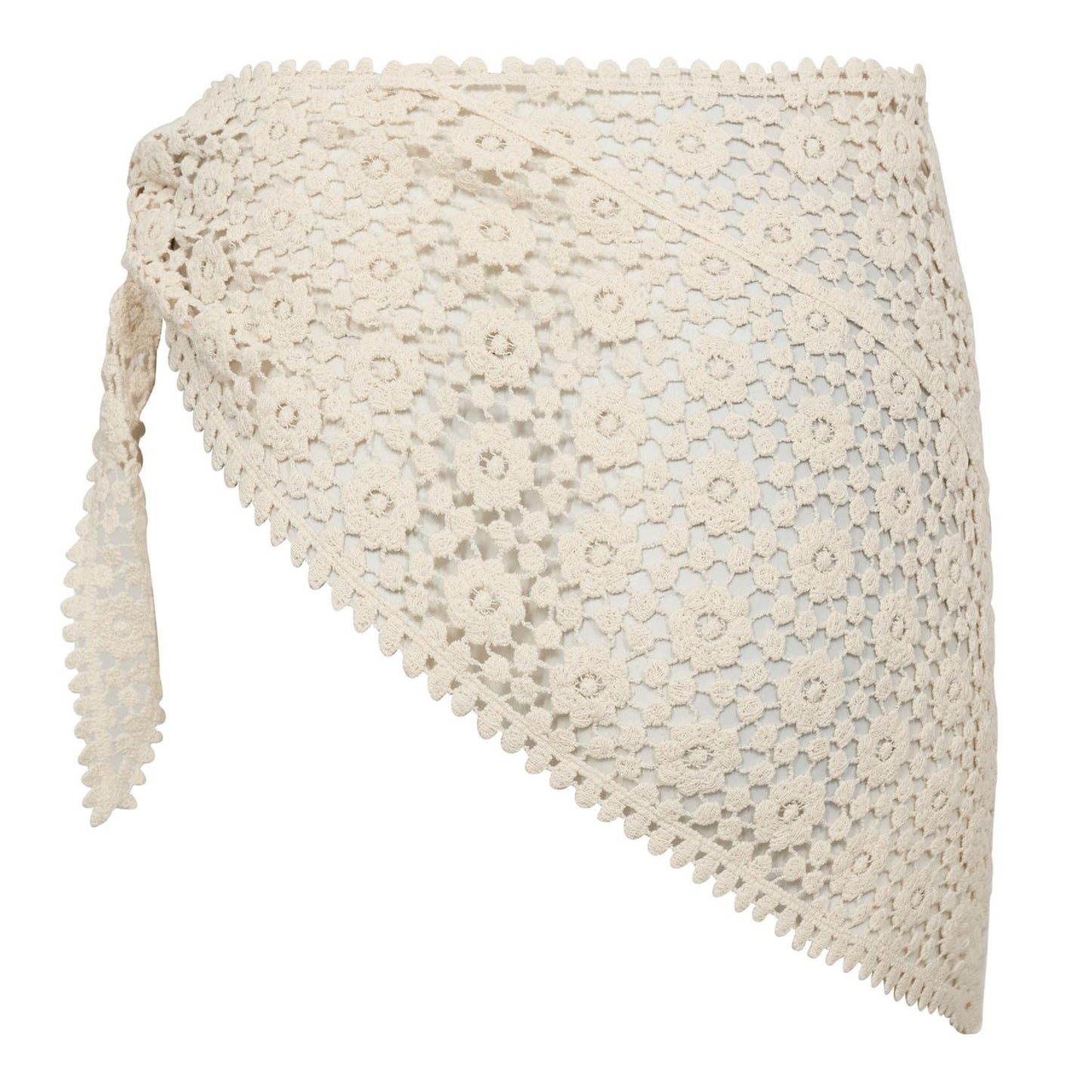 Calincc Crochet Scarf Skirt
