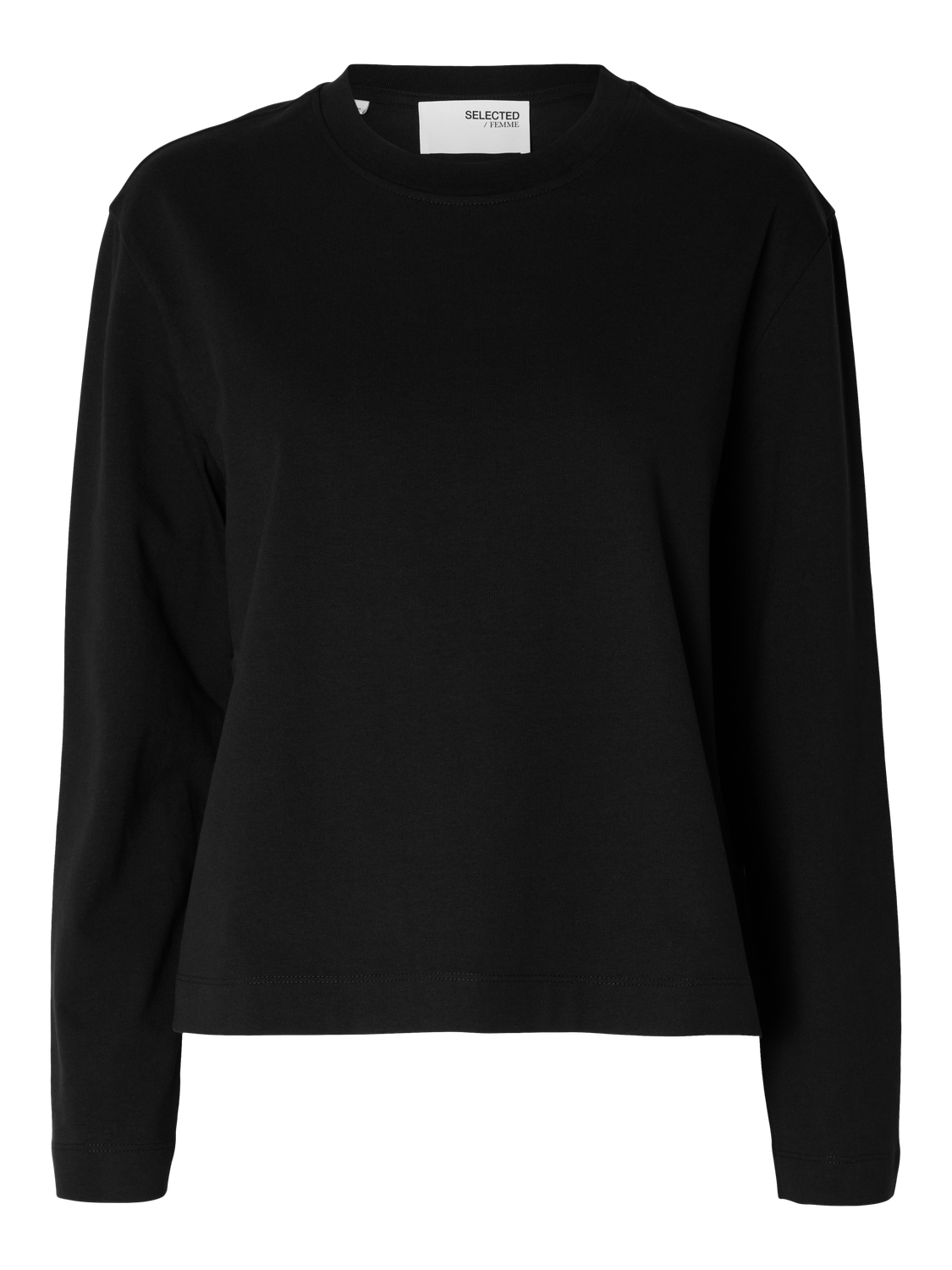 Slfessential ls boxy tee noos