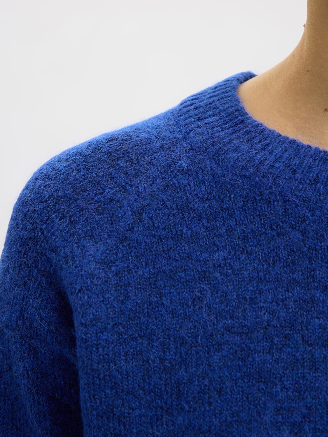 Slflulu ls knit o-neck