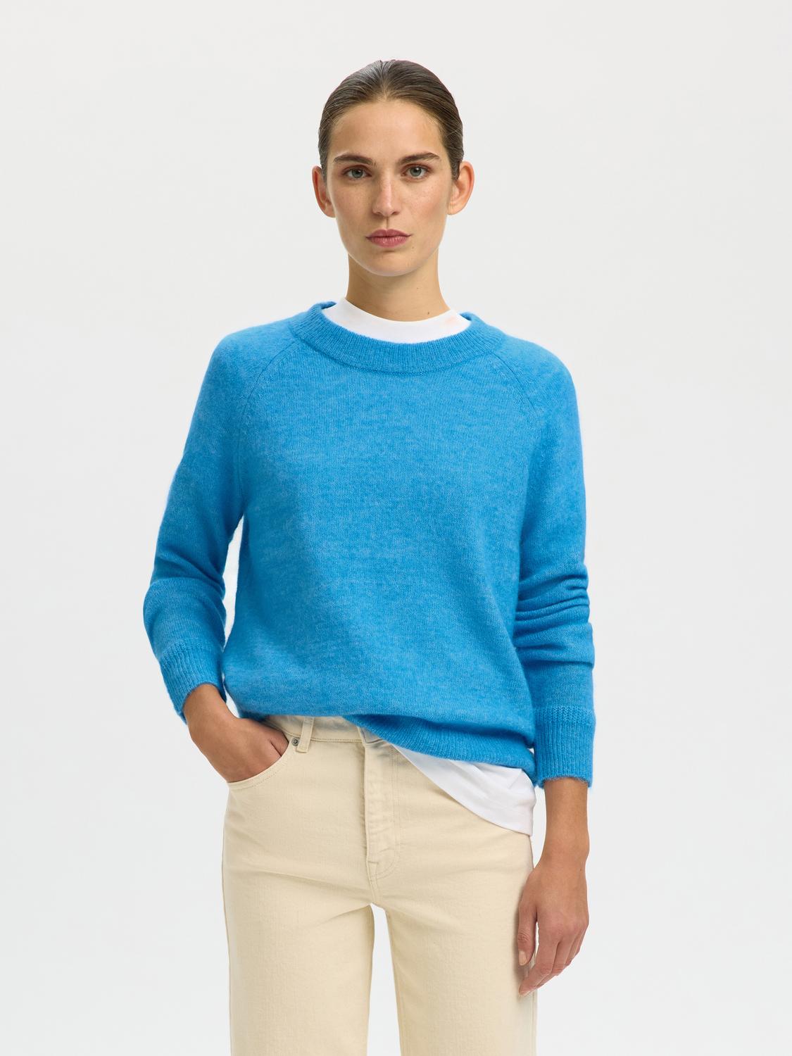 Slwlulu Ls Knit O-Neck Noos