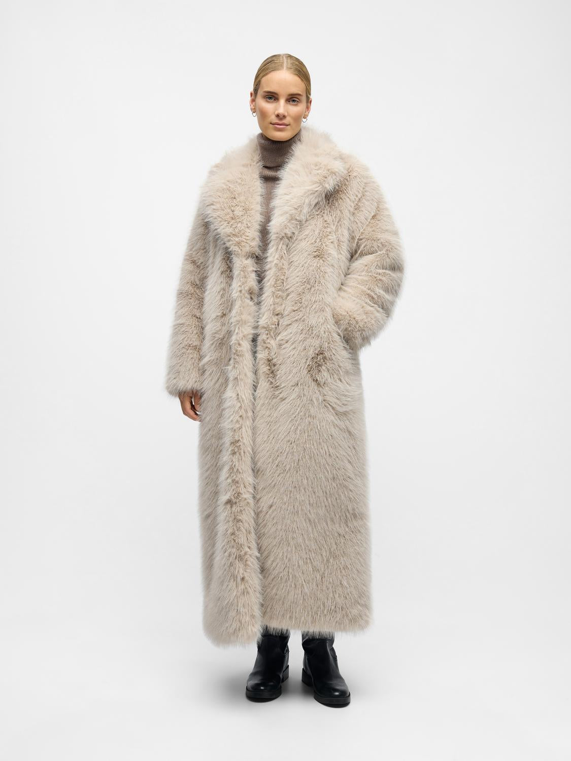 Objisadora L/s Lo Hairy Long Coat 141