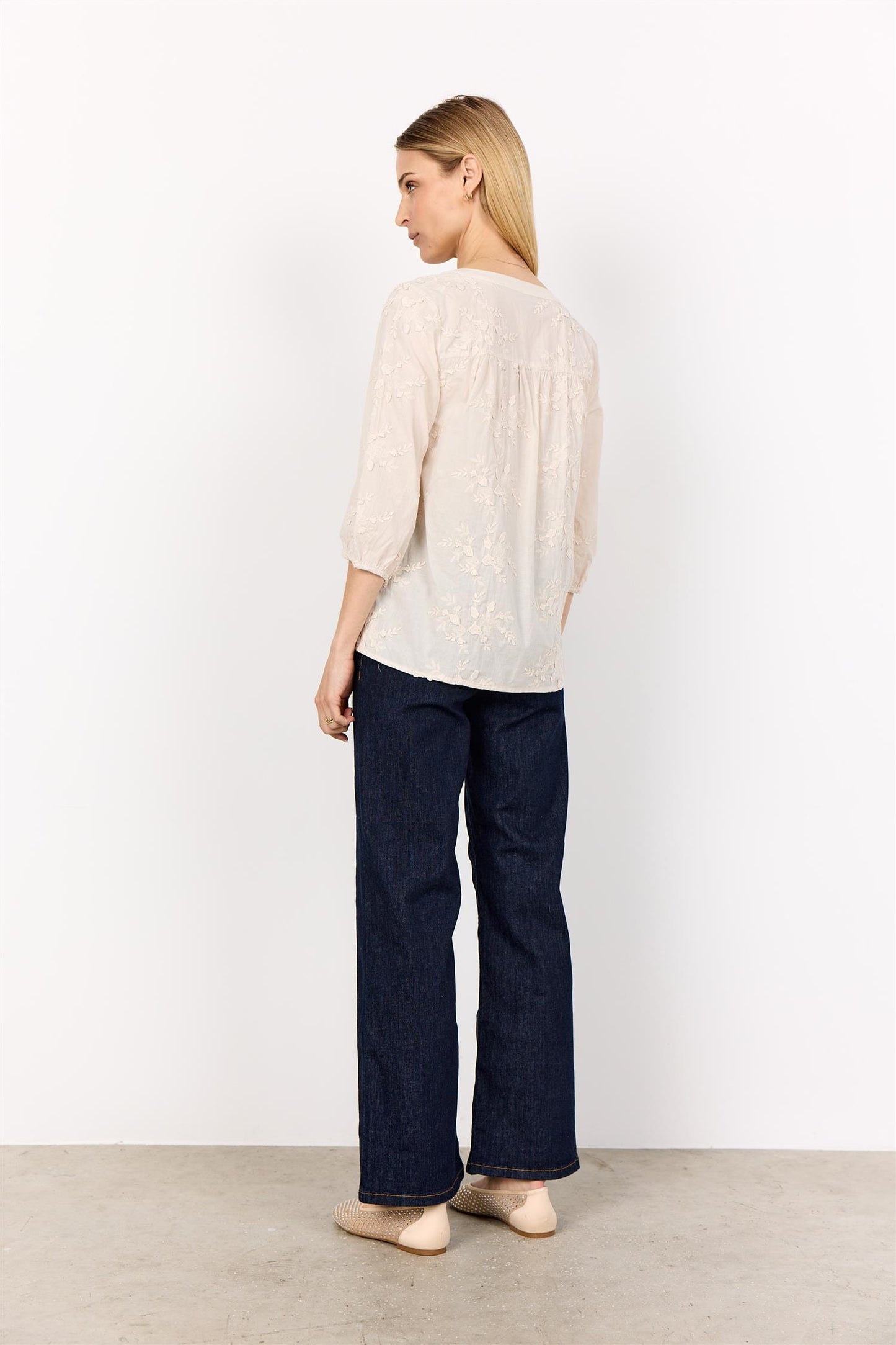 Silva bluse v-hals