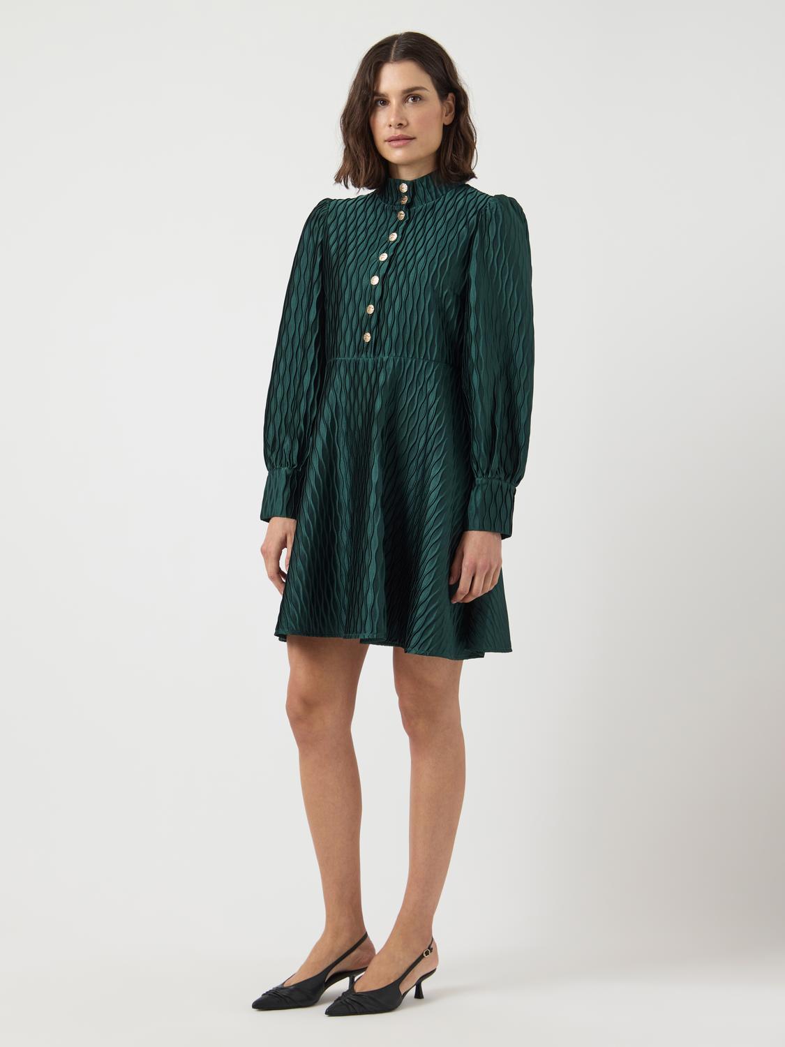 Yasripple Ls Dress S. Noos