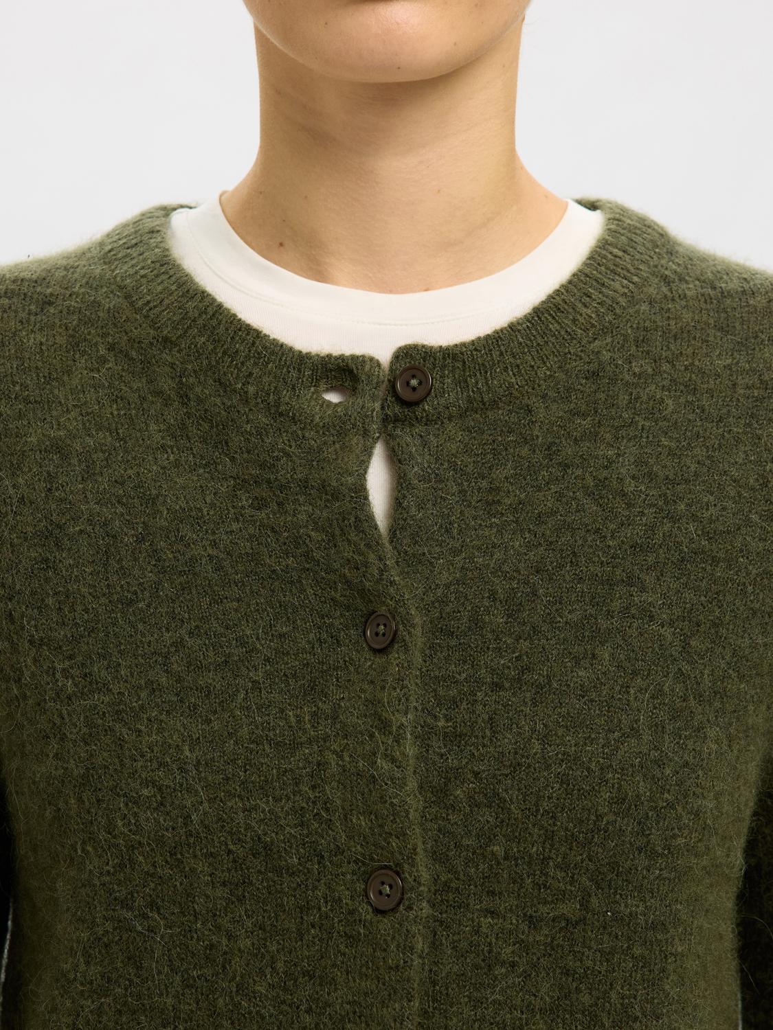Slflulu new ls knit cardigan