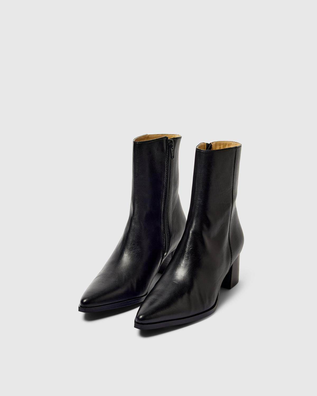 Slfstine Leather Boot