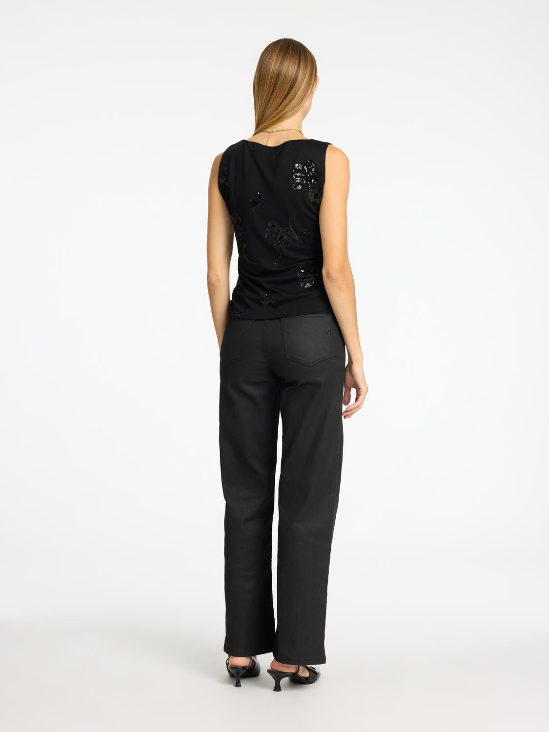 Slfmalli sl applique top