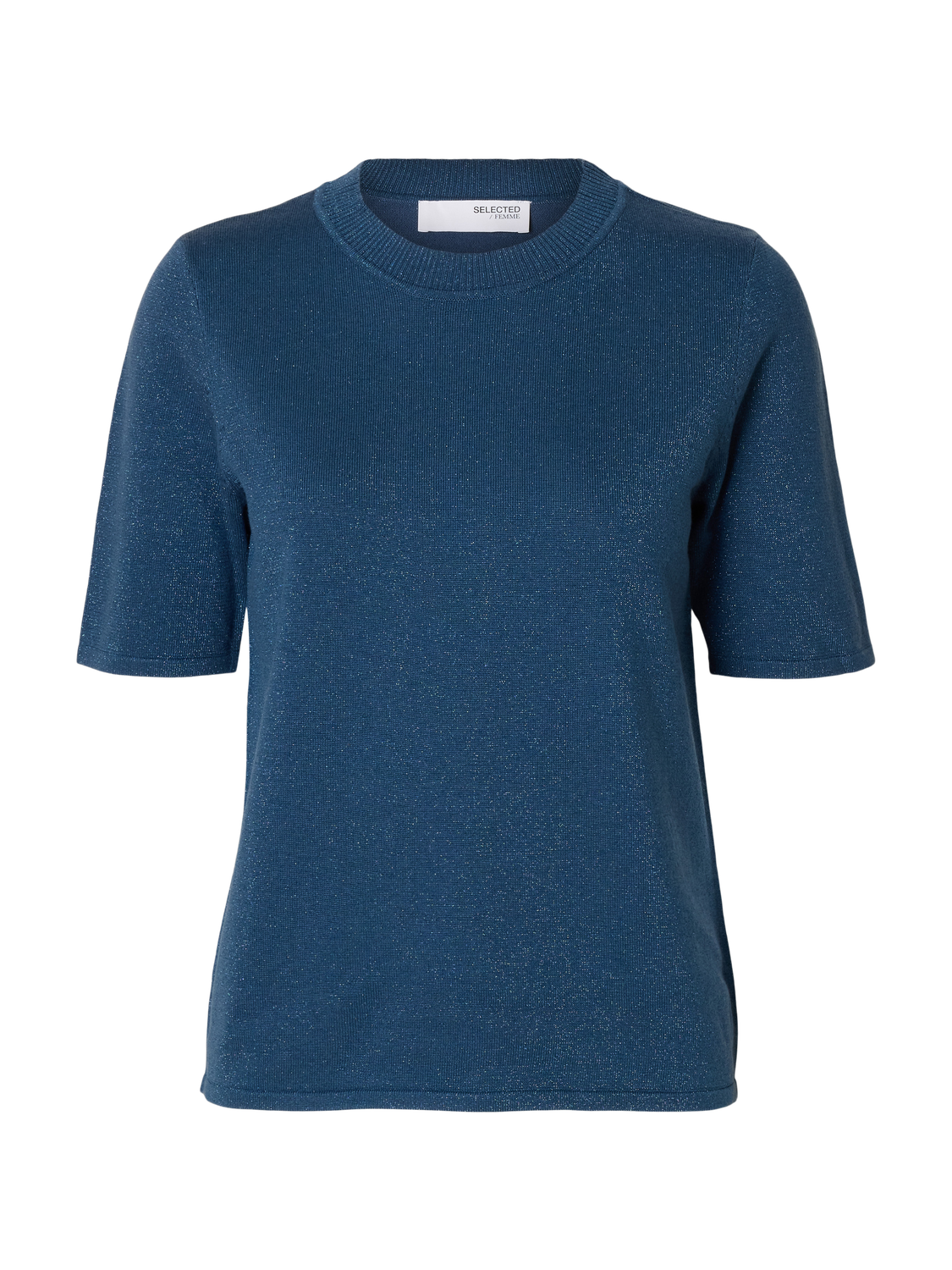 Slflura 2/4 Knit O-Neck