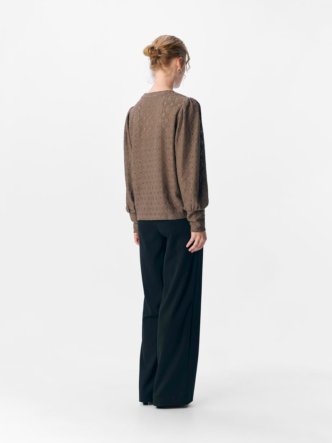 OBJLAILA L/S RE TOP NOOS