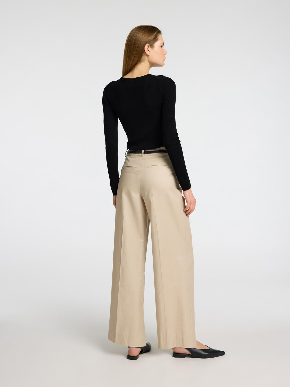 Ingrid ls knit lano o-neck