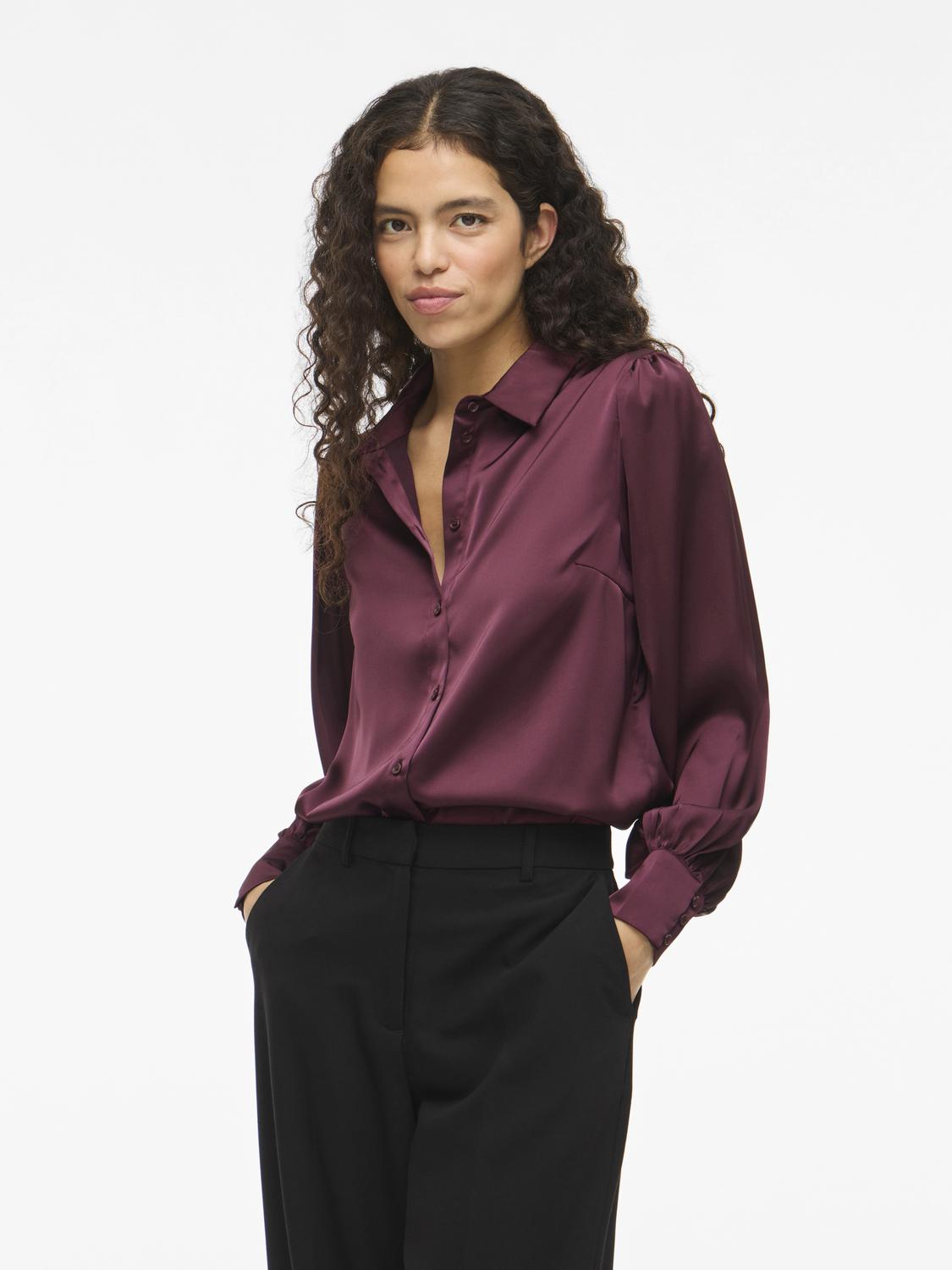 Vienna Ravenna L/s Balloon Shirt - Noos