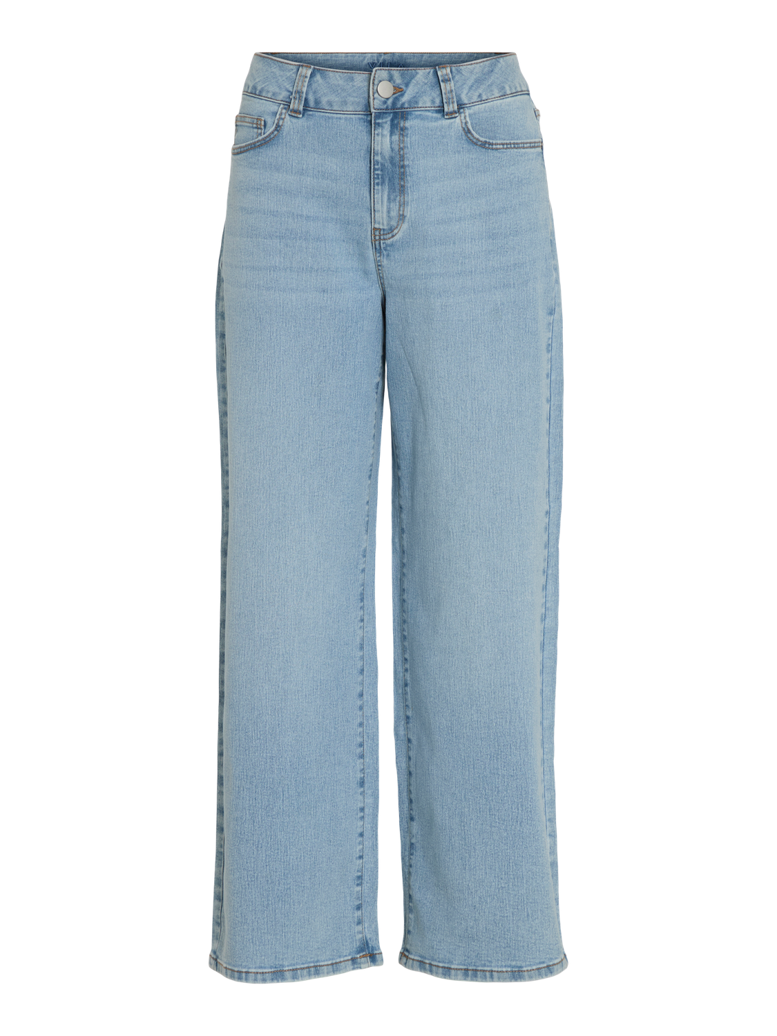 Emma HW wide jeans - Light Blue Denim