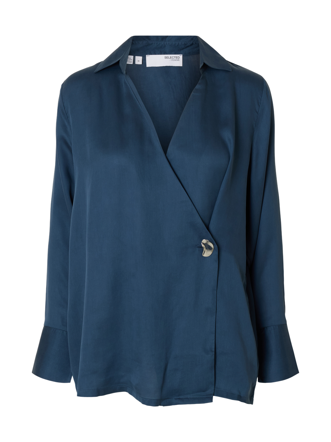 Slfjolly Ls Wrap Top B
