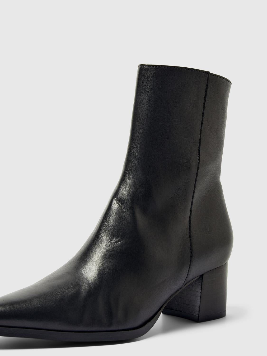 Slfstine Leather Boot