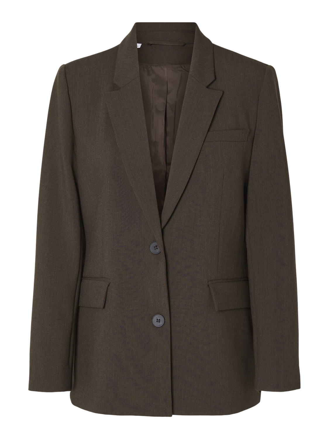 Slfrita Ls Classic Blazer Mel Noos