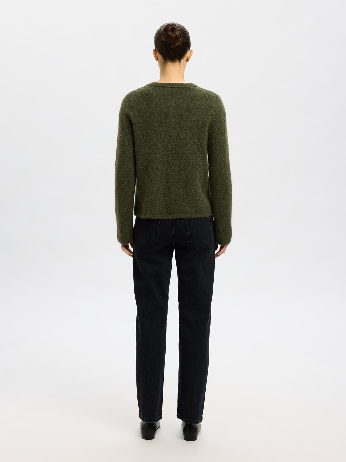Slflulu new ls knit cardigan