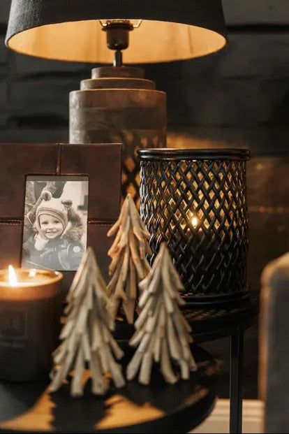 Nyanga tre i drivved lite