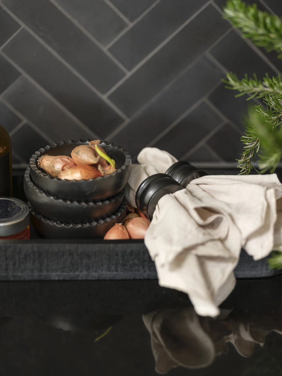 Treskåler Lesotho 3pk d13cm