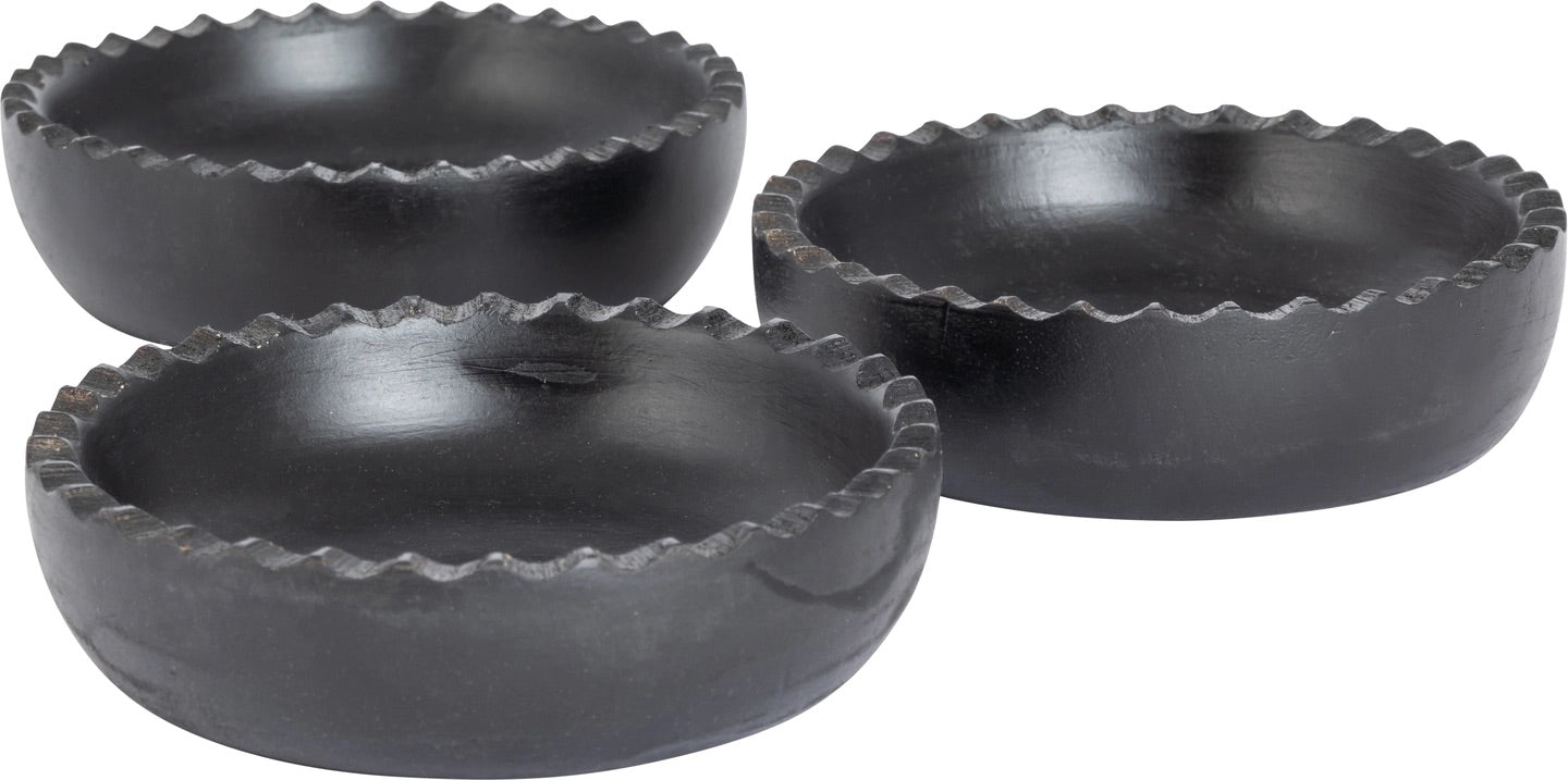 Treskåler Lesotho 3pk d13cm