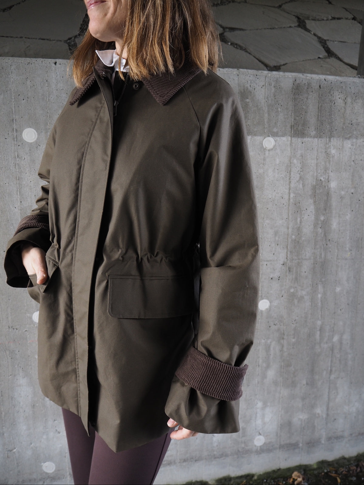 Slwwilma Waxed Jacket Noos