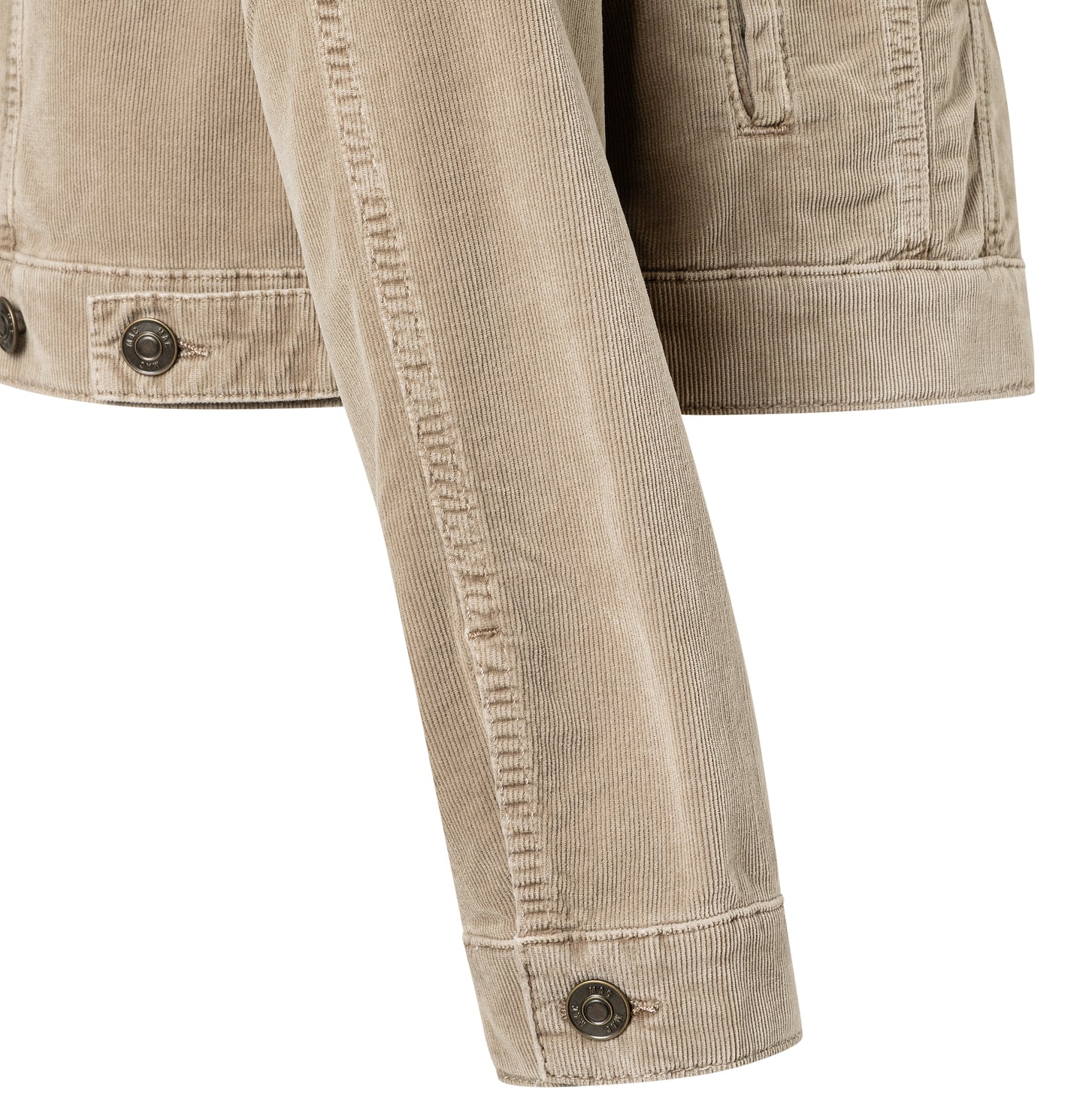 JACKET CORDUROY WINDSPRAY BEIGE