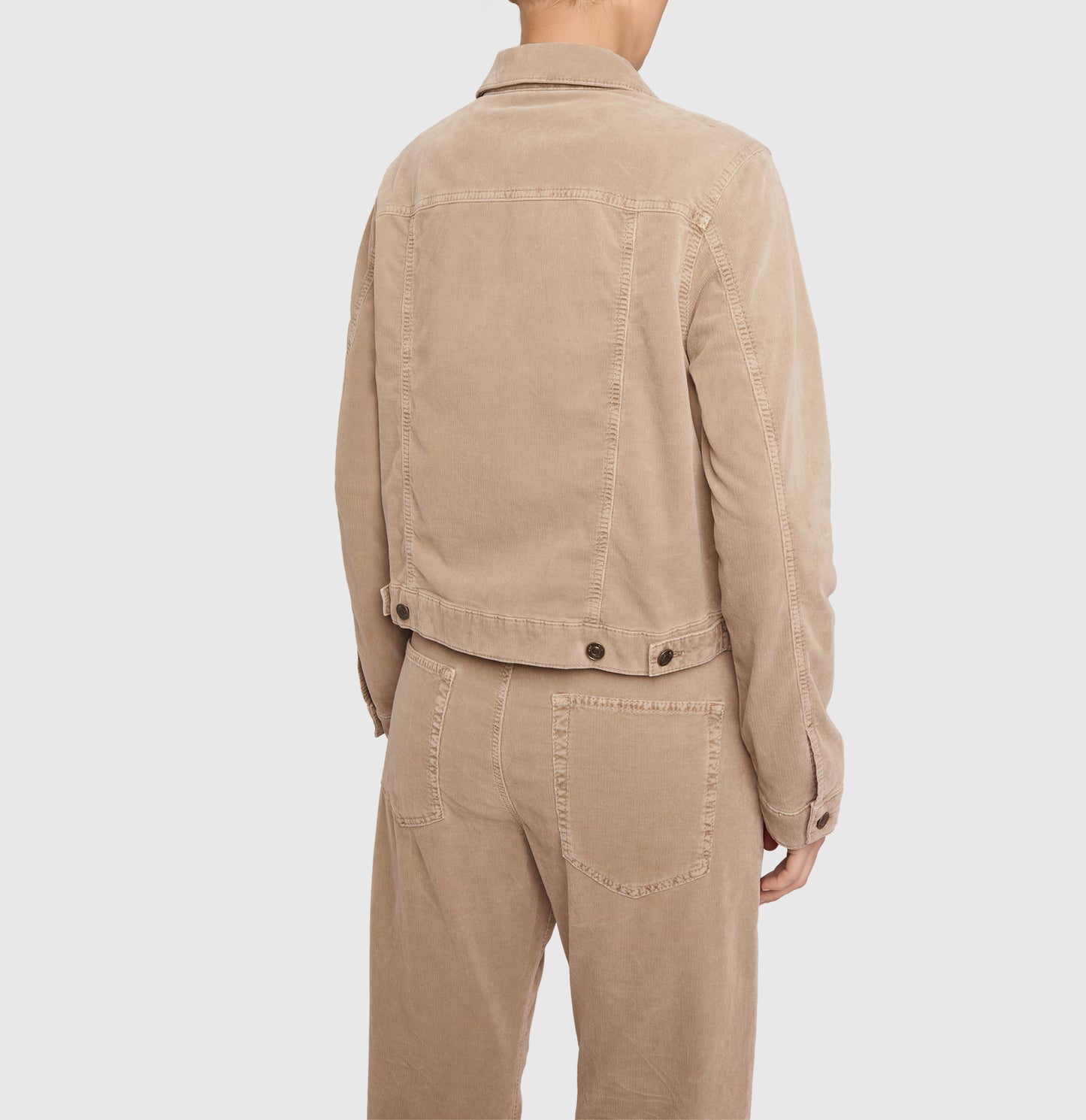 JACKET CORDUROY WINDSPRAY BEIGE