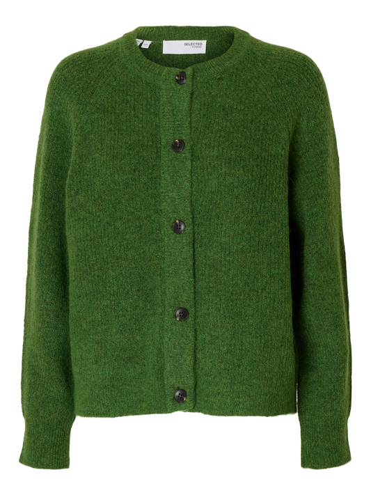 Slflulu ls knit short cardigan