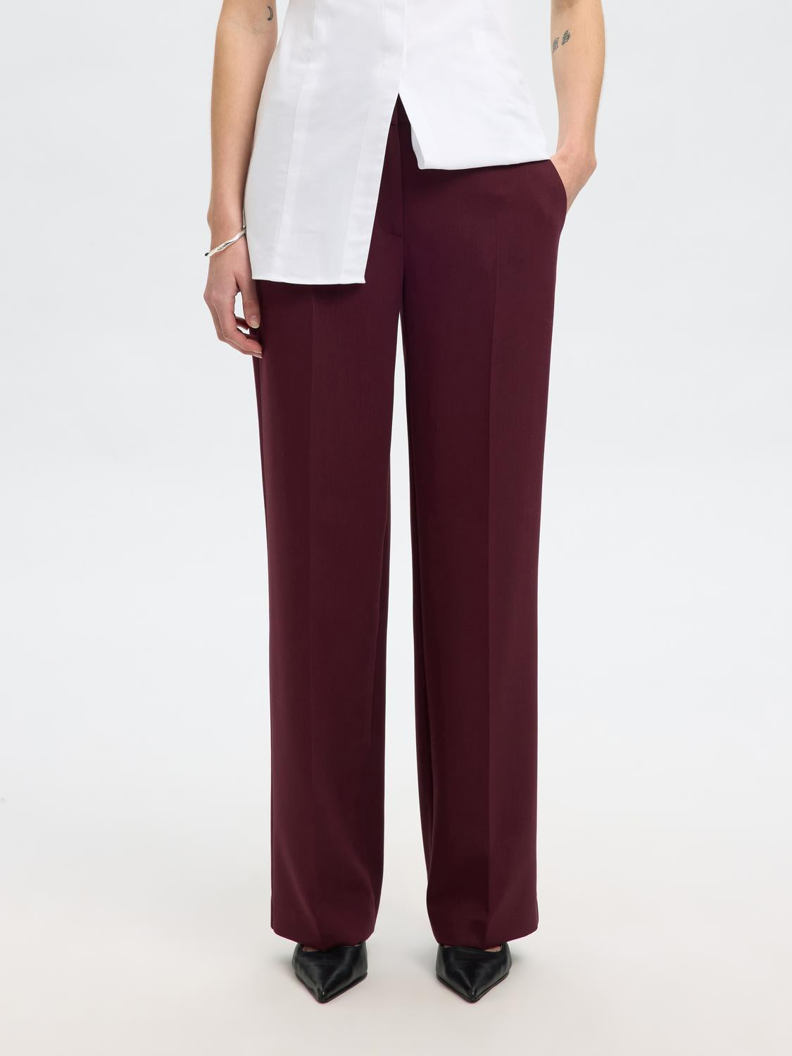 Slfrita mw wide pant
