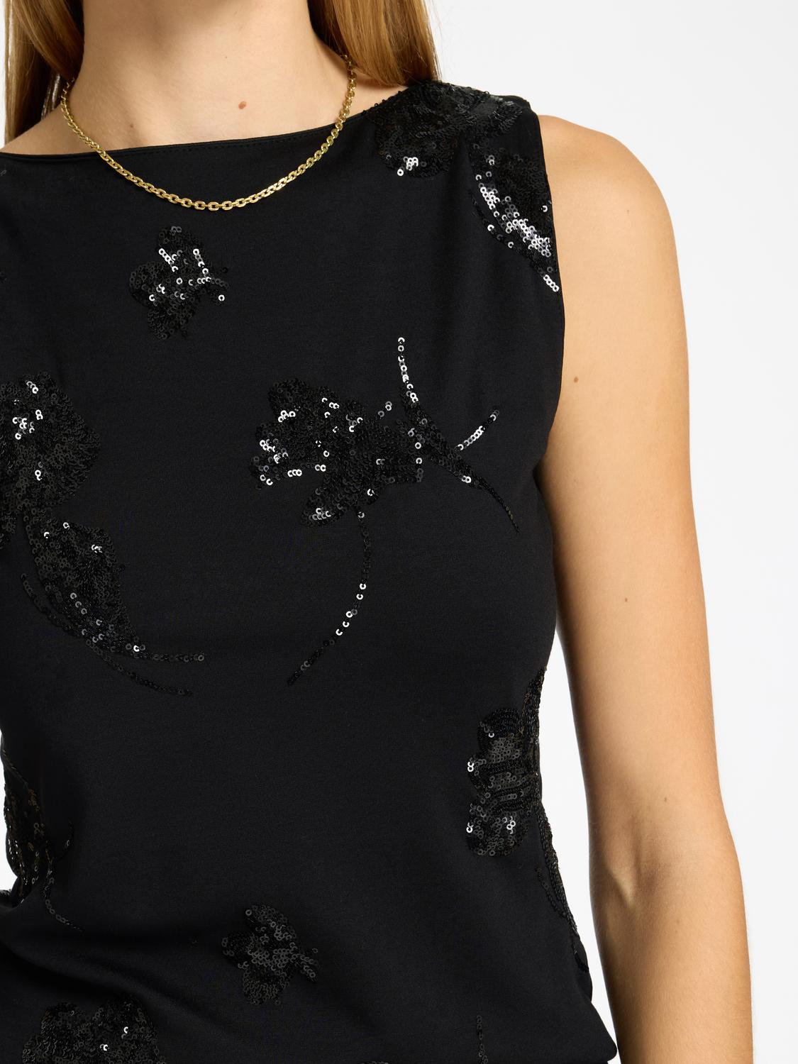 Slfmalli sl applique top