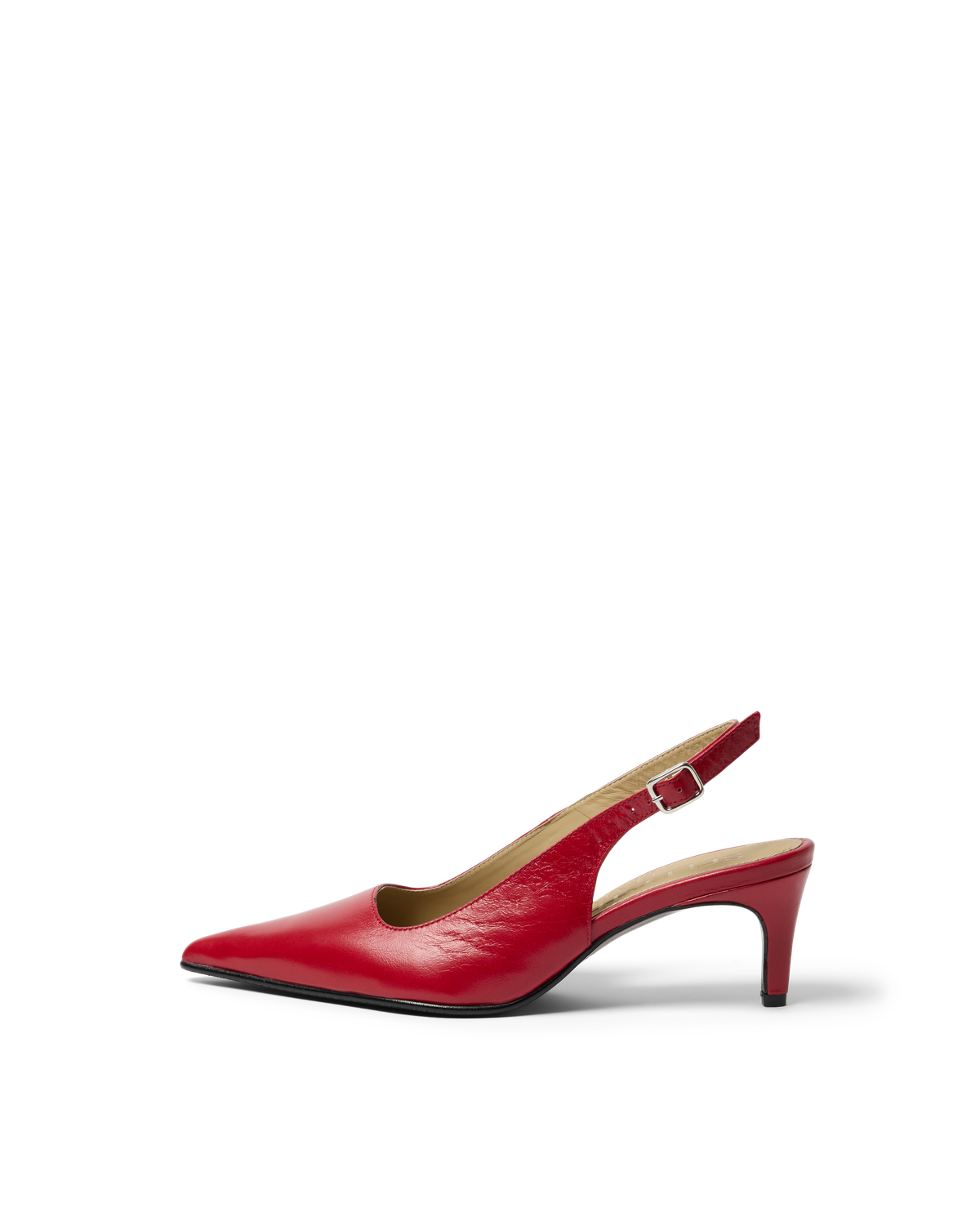 Slfisla Leather Pointy Slingback