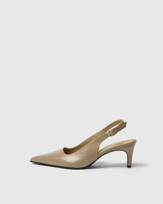 Slfisla Leather Pointy Slingback