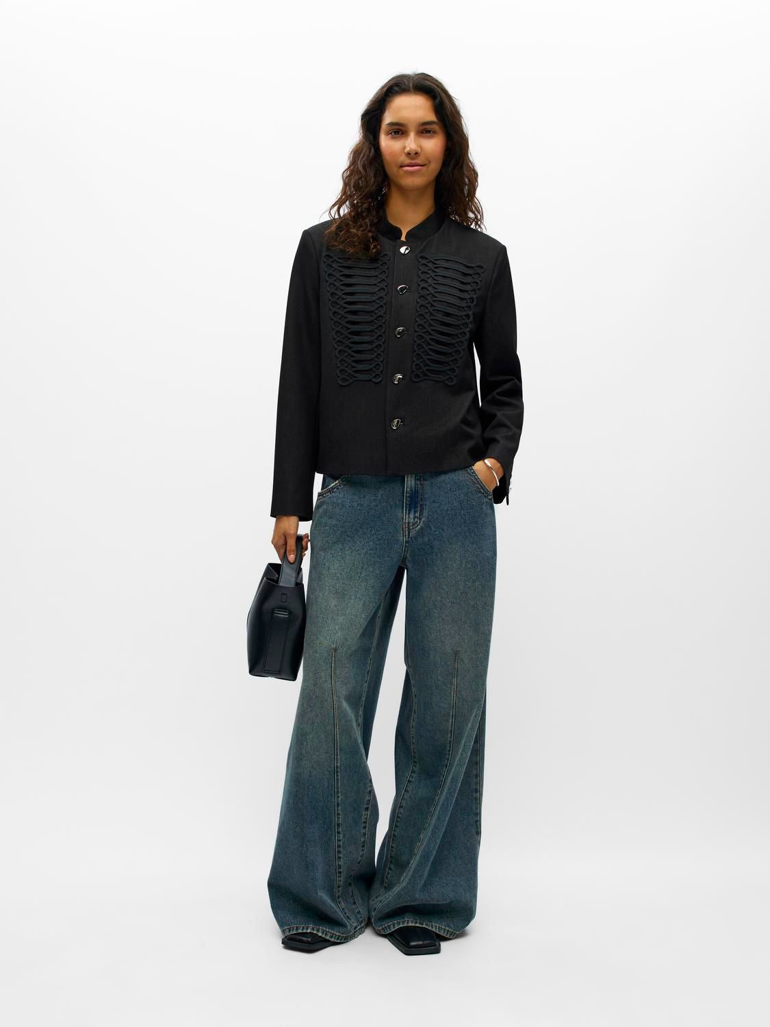 Objlanei Short Boxy Blazer E Aw Fair 26