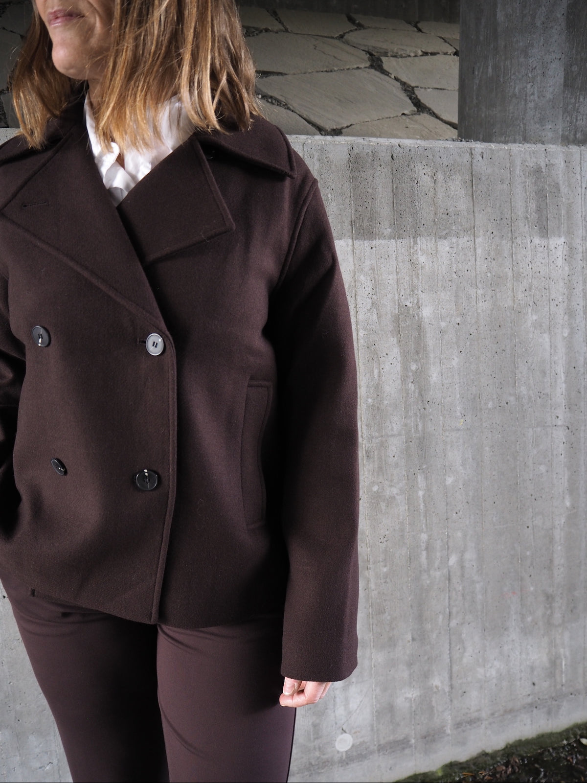 Slwzia-Alma Wool Blend Jacket Noos