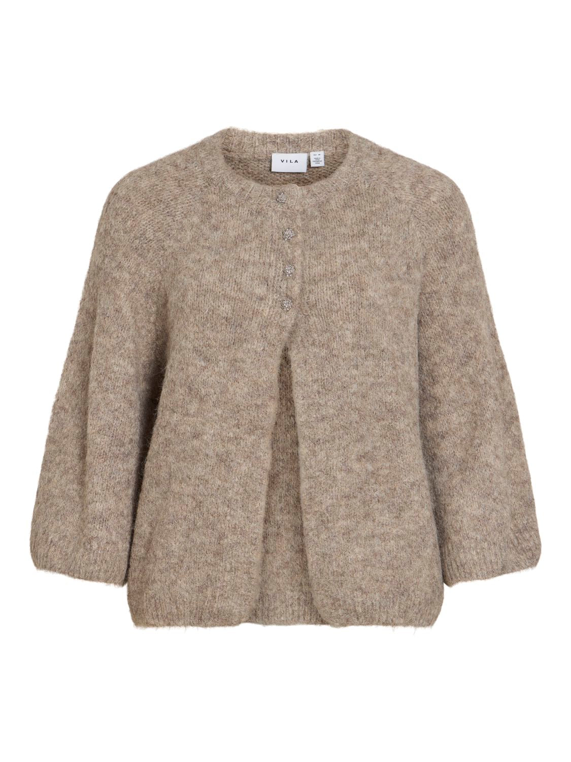 Vibows 3/4 Knit Cardigan/ln/1