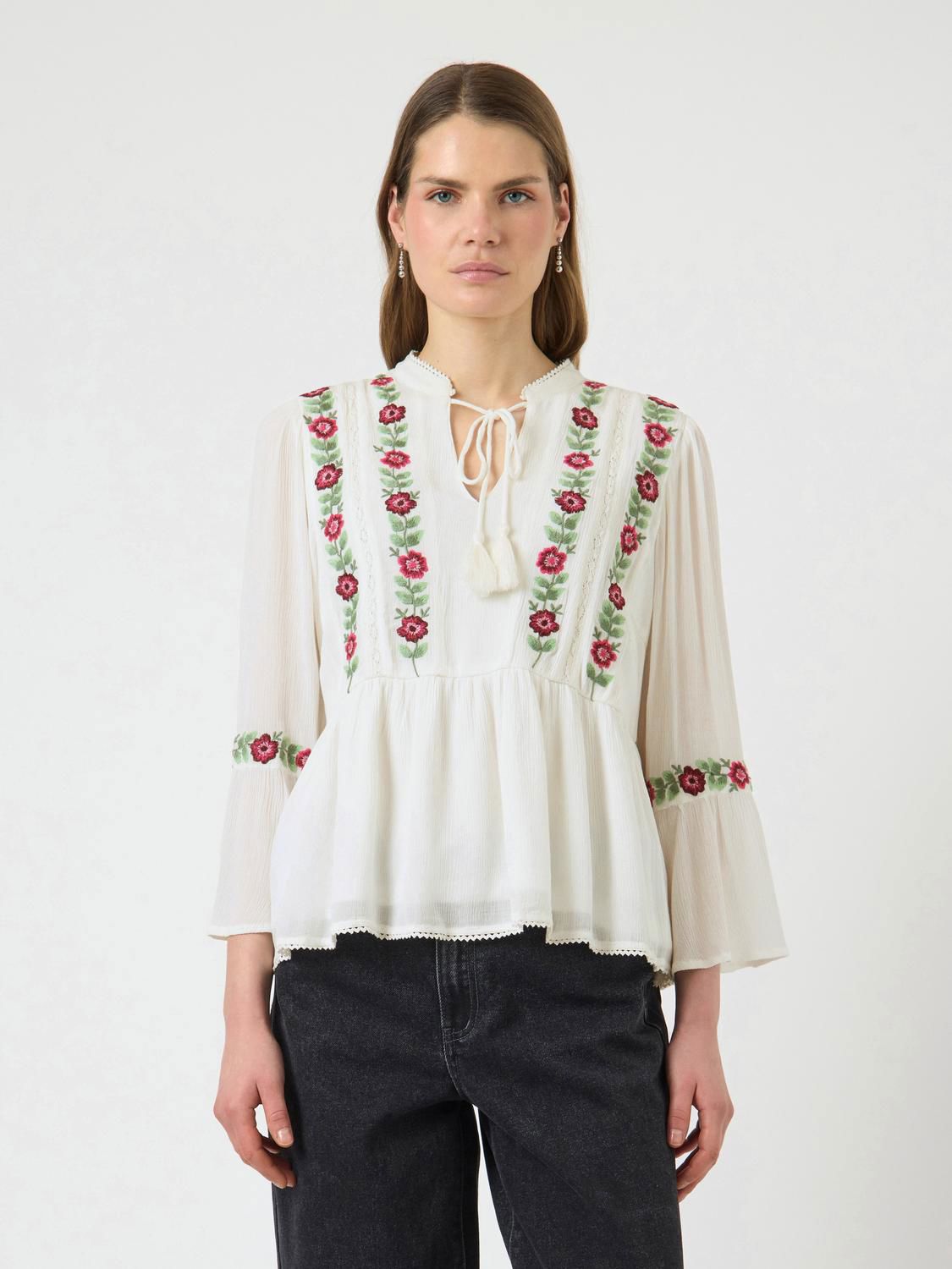 Yaschella 3/4 Tunic Top S. - Fest