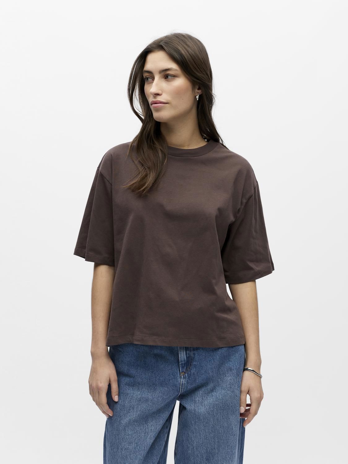 Objgima S/s Lo T-Shirt Noos