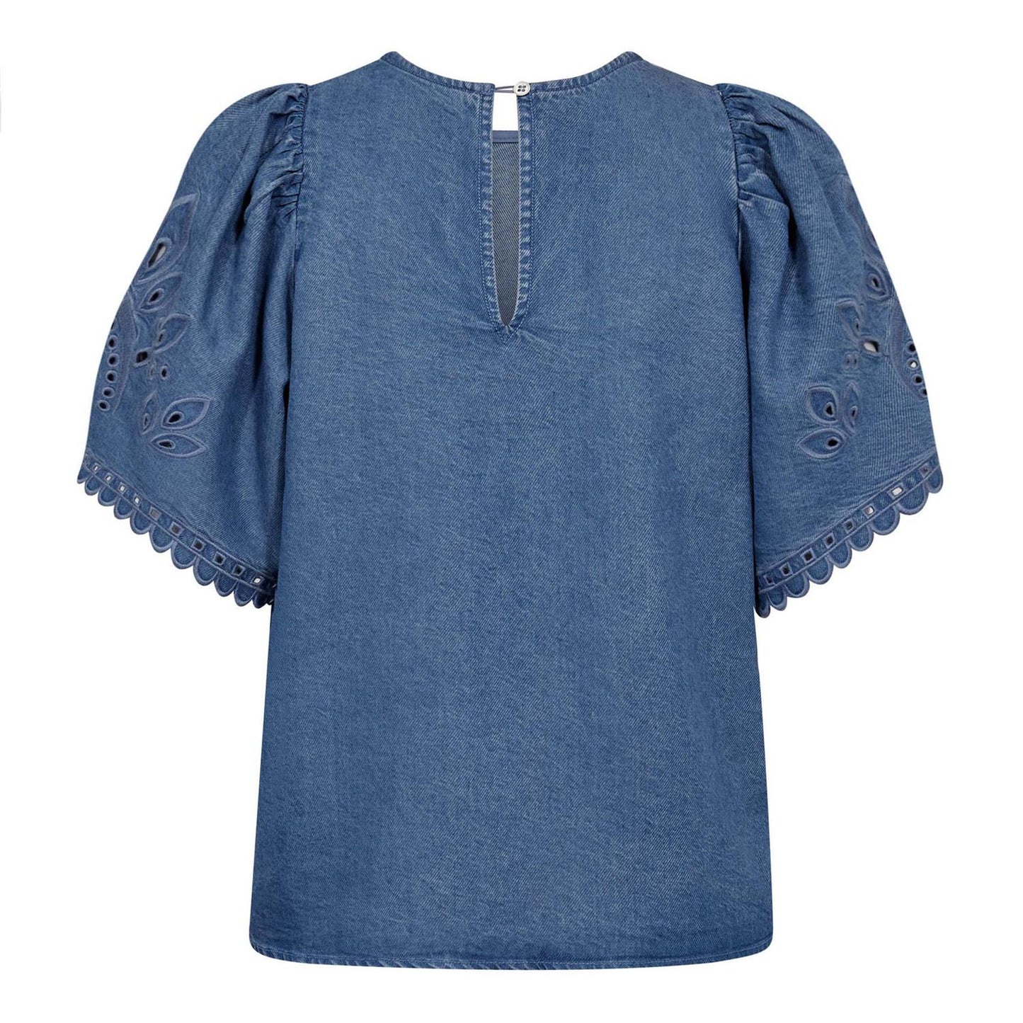 Tillycc Emb Ss Blouse