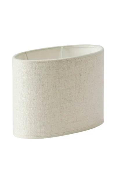 Lampshade Modern Oval 22cm