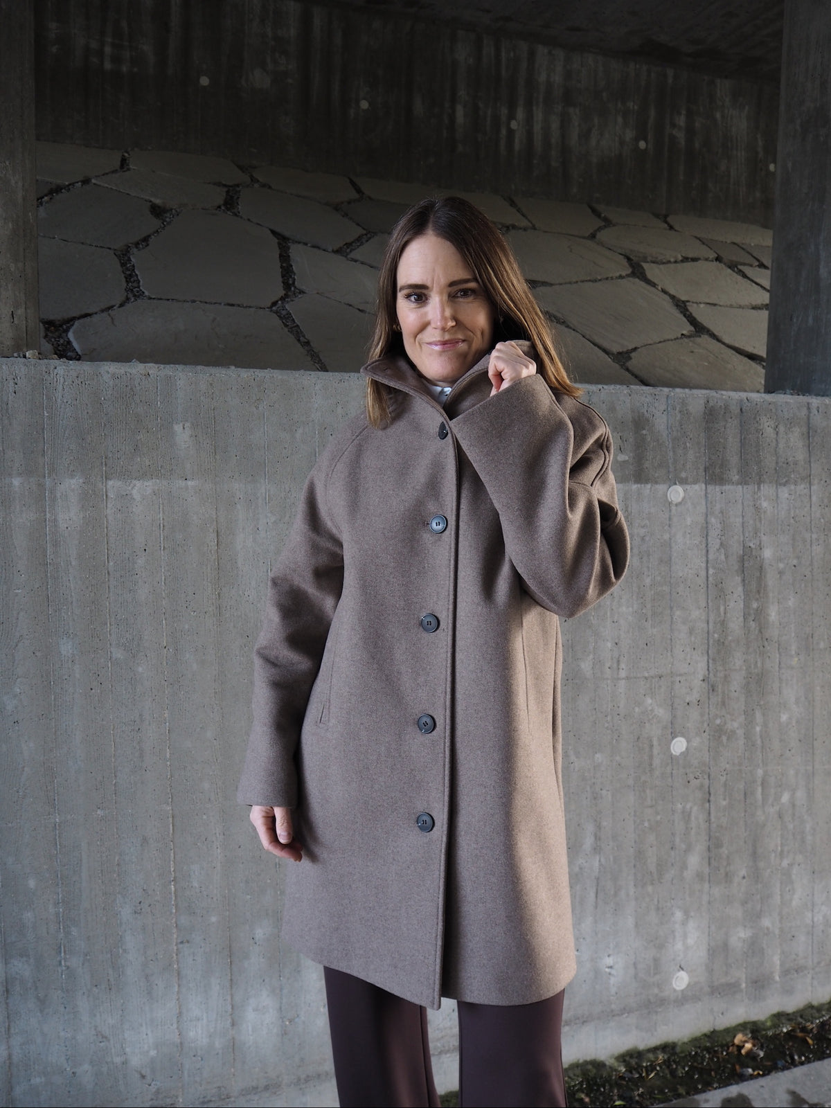 Slwzia-Vinni Wool Blend Coat Noos