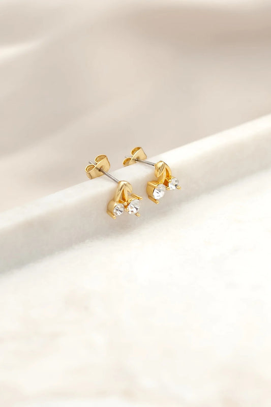 Cherry crystal earrings
