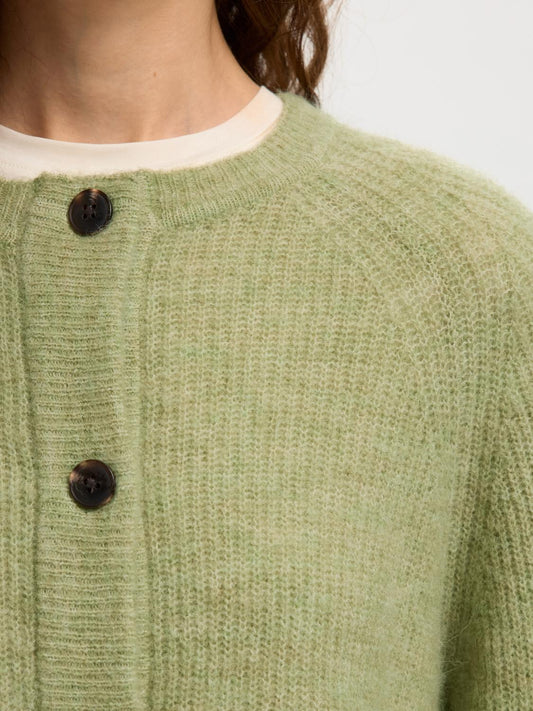 Slwlulu Ls Knit Short Cardigan Noos