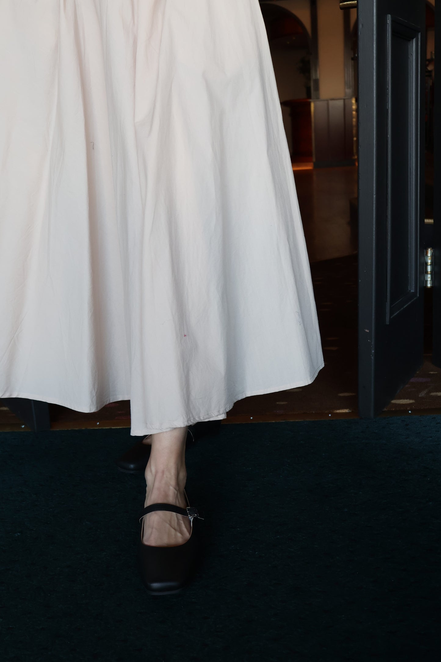 Astrid Skirt Golden Beige Poplin