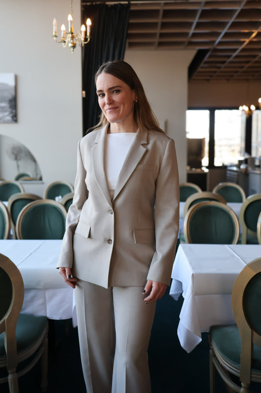 Slwrita Ls Classic Blazer Mel Noos