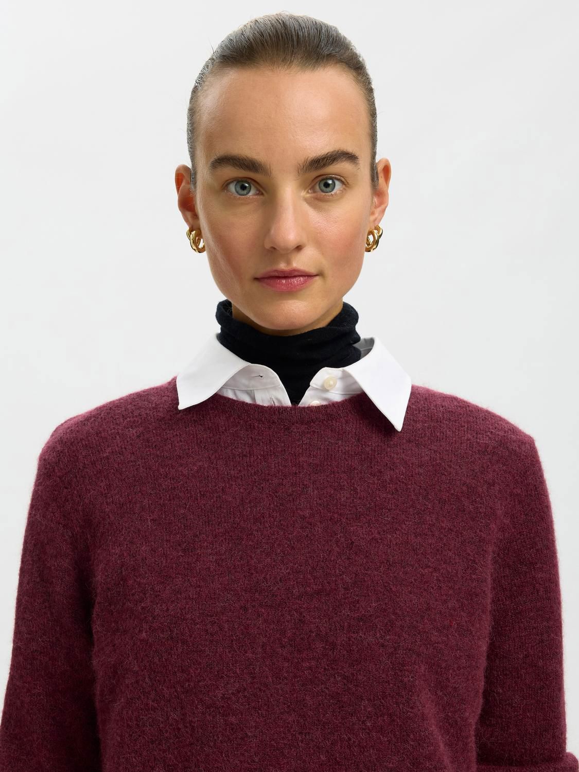 Slwlulu New Ls Knit O-Neck Noos