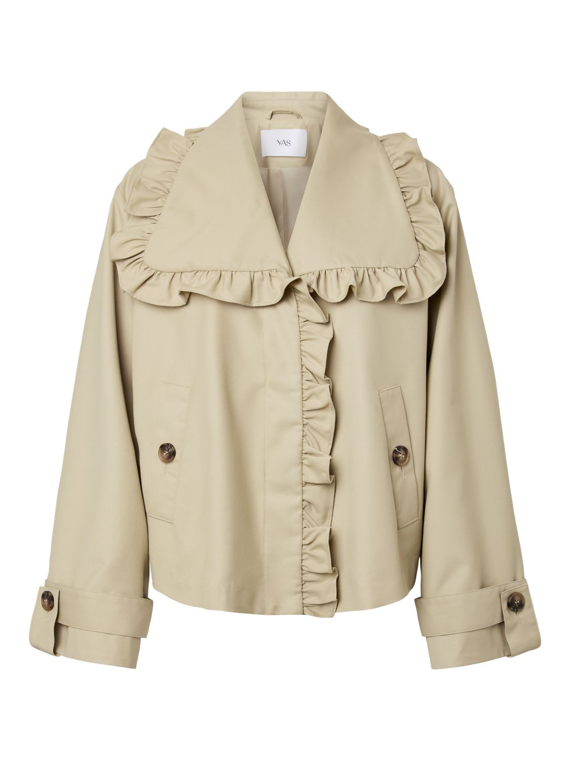 Yaselsana Ls Short Trenchcoat Noos